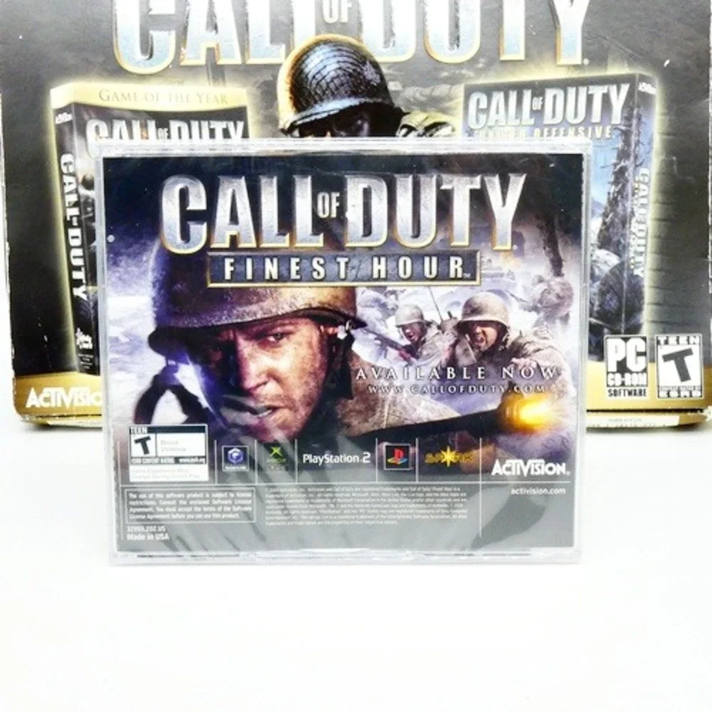 Call of Duty & United Offensive Deluxe Edition Box Set PC READ